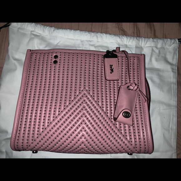 Coach Handbags - Coach 1941 Quilted Rivets Rogue 25 22797